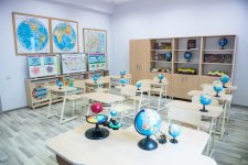 Şüvəlandakı 4 nömrəli xüsusi internat məktəbi yenidənqurmadan sonra istifadəyə verilib (FOTO)