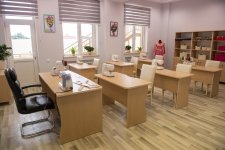 Şüvəlandakı 4 nömrəli xüsusi internat məktəbi yenidənqurmadan sonra istifadəyə verilib (FOTO)