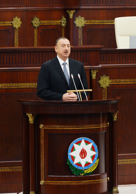 İlham Əliyev: Bugünkü Ermənistan süni dövlətdir, tarixi Azərbaycan torpağında yaradılıb