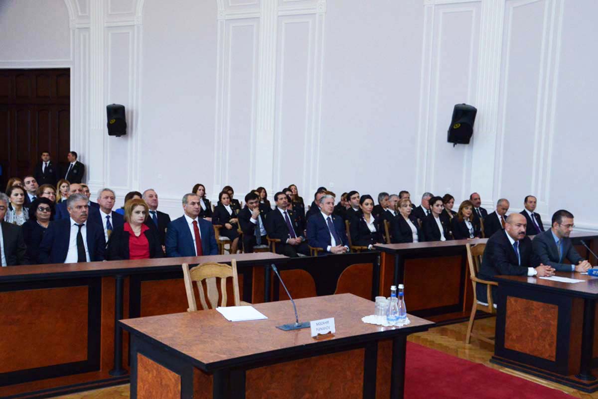 Milli Məclisə keçirilən seçkilərin yekunları ilə bağlı Konstitusiya Məhkəməsinin iclası keçirilir (ƏLAVƏ OLUNUB) (FOTO)