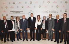 Prezident İlham Əliyev və xanımı Mehriban Əliyeva ISESCO Baş Konfransının XII sessiyasının açılışında iştirak edirlər (ƏLAVƏ OLUNUB)  (FOTO)
