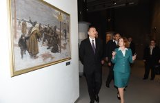 Prezident İlham Əliyev Belarus Dövlət Böyük Vətən Müharibəsi Tarixi Muzeyi ilə tanış olub (FOTO)