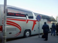 Bakıda yeni alman avtobusları istifadəyə verildi (FOTO)