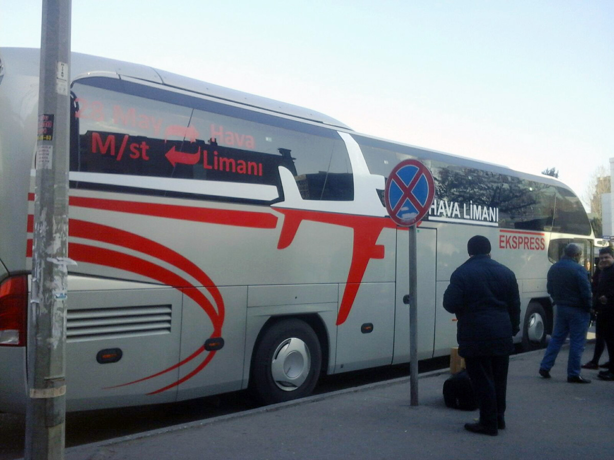 Bakıda yeni alman avtobusları istifadəyə verildi (FOTO)