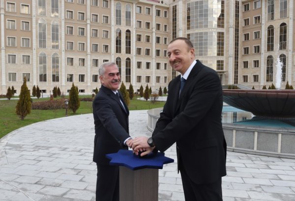 Naxçıvan şəhərdaxili su şəbəkəsi istifadəyə verilib (FOTO)