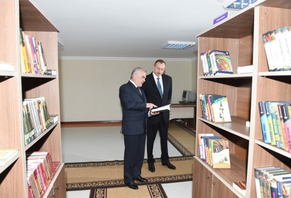 Nehrəm kənd 2 saylı tam orta məktəbinin açılışı olub  (FOTO)