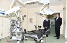 Prezident İlham Əliyev Naxçıvan Muxtar Respublika Xəstəxanasının açılışını edib  (FOTO)