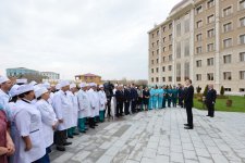 Prezident İlham Əliyev Naxçıvan Muxtar Respublika Xəstəxanasının açılışını edib  (FOTO)