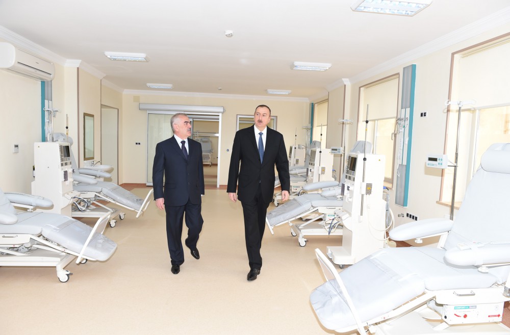 Prezident İlham Əliyev Naxçıvan Muxtar Respublika Xəstəxanasının açılışını edib  (FOTO)