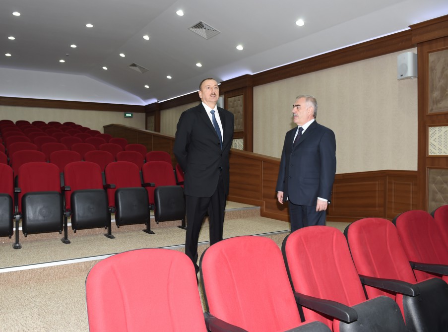 Prezident İlham Əliyev Naxçıvan Muxtar Respublika Xəstəxanasının açılışını edib  (FOTO)