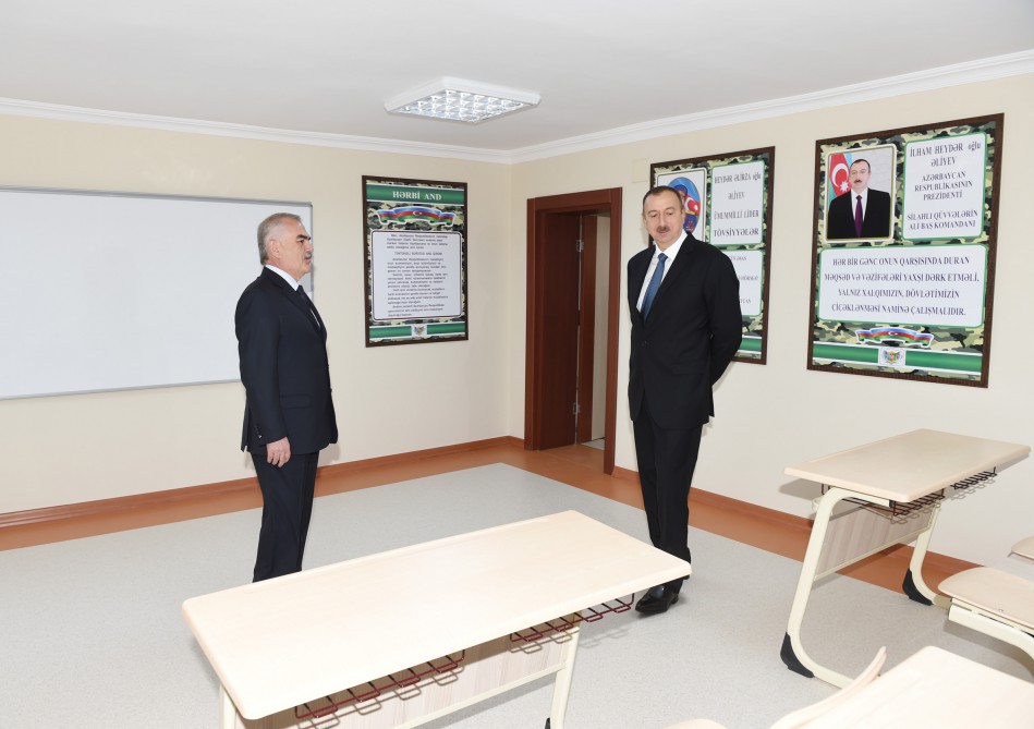 Nehrəm kənd 2 saylı tam orta məktəbinin açılışı olub  (FOTO)