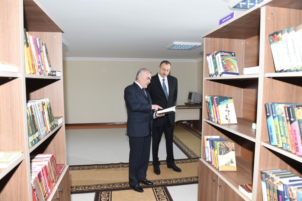 Nehrəm kənd 2 saylı tam orta məktəbinin açılışı olub  (FOTO)