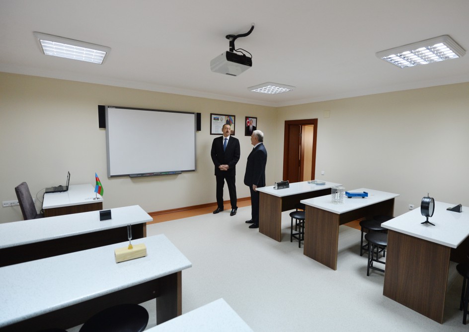 Nehrəm kənd 2 saylı tam orta məktəbinin açılışı olub  (FOTO)