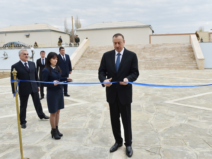 Nehrəm kənd 2 saylı tam orta məktəbinin açılışı olub  (FOTO)