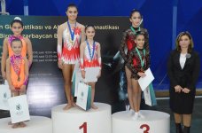 İdman gimnastikası və akrobatika üzrə Birgə Azərbaycan Birinciliyində ilk günün qalibləri mükafatlandırıldı (FOTO)