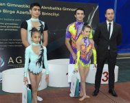 İdman gimnastikası və akrobatika üzrə Birgə Azərbaycan Birinciliyində ilk günün qalibləri mükafatlandırıldı (FOTO)