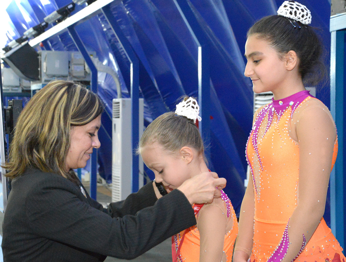 İdman gimnastikası və akrobatika üzrə Birgə Azərbaycan Birinciliyində ilk günün qalibləri mükafatlandırıldı (FOTO)