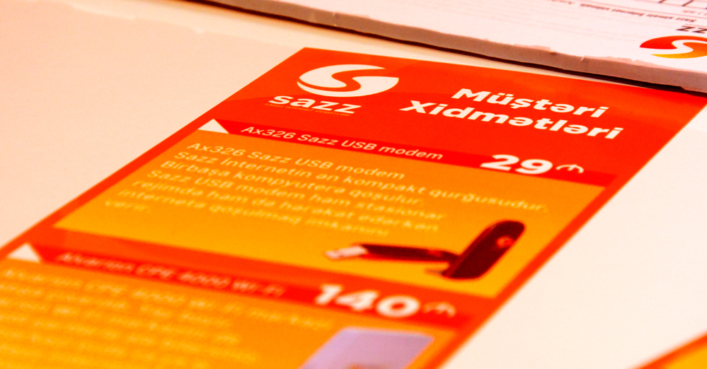 “Sazz4G” məlumatların ötürülməsi üzrə rekord sürət göstərdi (FOTO)