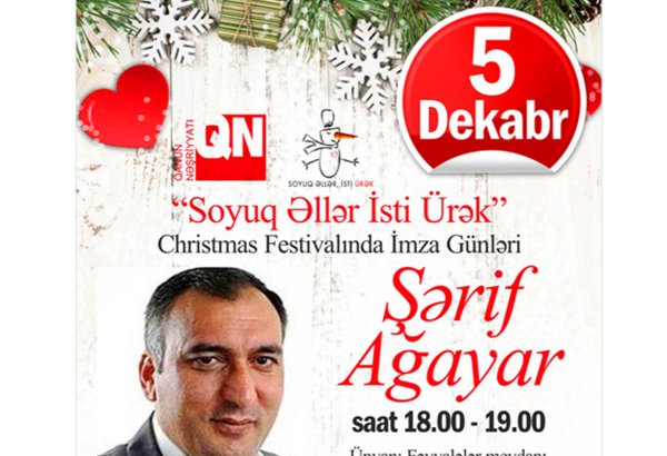 "Soyuq Əllər, İsti Ürək: Mələklər" Yeni il xeyriyyə yarmarkası davam edir