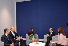 Leyla Əliyeva BMT-nin İqlim Dəyişikliyi üzrə Çərçivə Konvensiyasının icraçı katibinin müavini ilə görüşüb (FOTO)