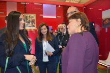 Leyla Əliyeva BMT-nin İqlim Dəyişikliyi üzrə Çərçivə Konvensiyasının icraçı katibinin müavini ilə görüşüb (FOTO)