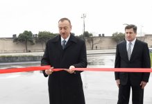 Prezident İlham Əliyev Əmlak Məsələləri Dövlət Komitəsinin yeni Mərkəzinin açılışında iştirak edib (FOTO)