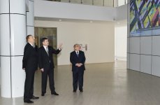 Prezident İlham Əliyev Əmlak Məsələləri Dövlət Komitəsinin yeni Mərkəzinin açılışında iştirak edib (FOTO)