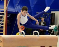 Bakıda kişi idman gimnastikası üzrə çoxnövçülükdə yarışlar başlayıb (FOTO)