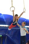 Bakıda kişi idman gimnastikası üzrə çoxnövçülükdə yarışlar başlayıb (FOTO)