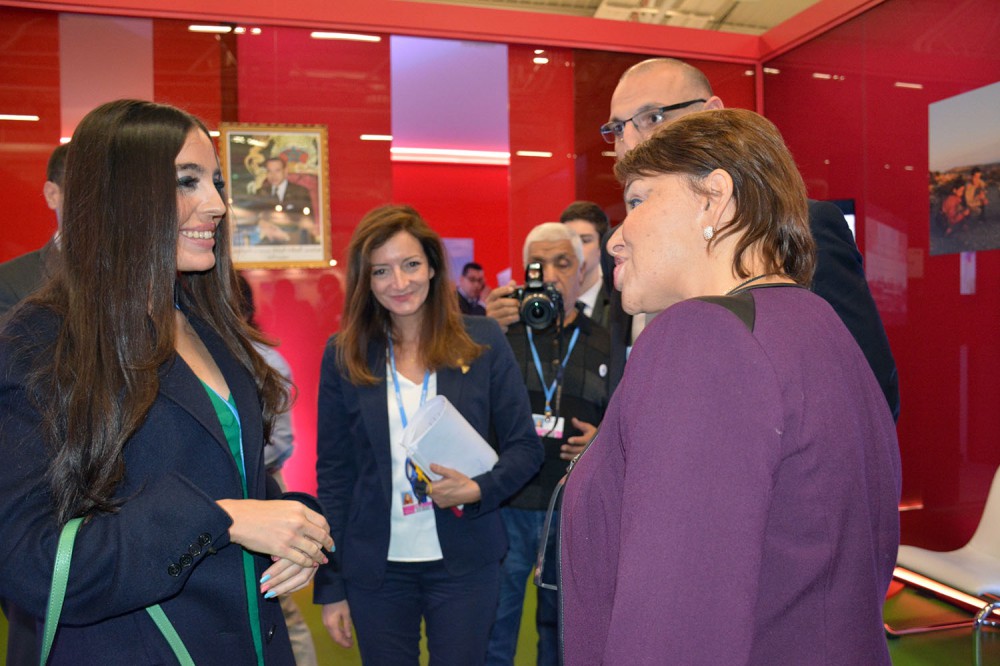 Leyla Əliyeva BMT-nin İqlim Dəyişikliyi üzrə Çərçivə Konvensiyasının icraçı katibinin müavini ilə görüşüb (FOTO)