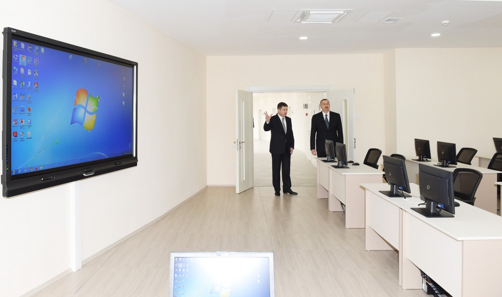 Prezident İlham Əliyev Əmlak Məsələləri Dövlət Komitəsinin yeni Mərkəzinin açılışında iştirak edib (FOTO)