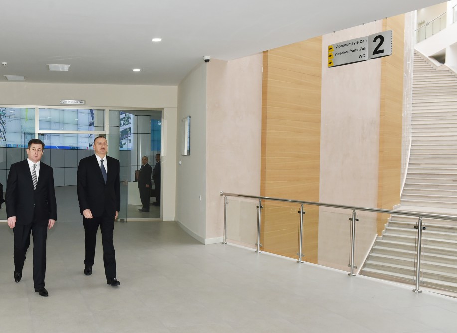 Prezident İlham Əliyev Əmlak Məsələləri Dövlət Komitəsinin yeni Mərkəzinin açılışında iştirak edib (FOTO)