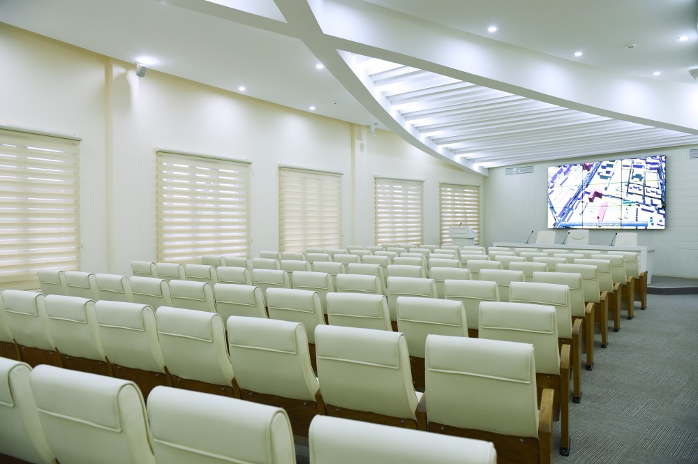 Prezident İlham Əliyev Əmlak Məsələləri Dövlət Komitəsinin yeni Mərkəzinin açılışında iştirak edib (FOTO)