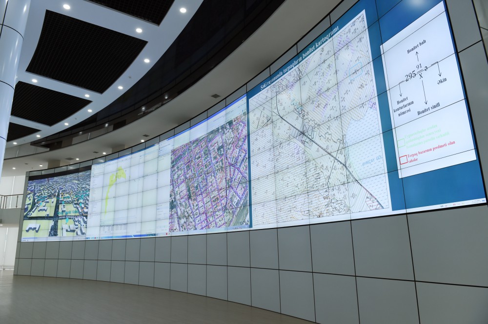 Prezident İlham Əliyev Əmlak Məsələləri Dövlət Komitəsinin yeni Mərkəzinin açılışında iştirak edib (FOTO)