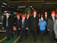 Prezident İlham Əliyev Çinin Sian şəhərində avtomobil zavodu ilə tanış olub (FOTO)