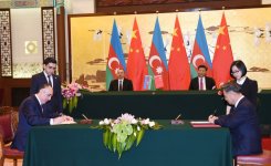 Azərbaycan və Çin 10 sənəd imzaladılar (FOTO)