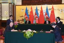 Azərbaycan və Çin 10 sənəd imzaladılar (FOTO)