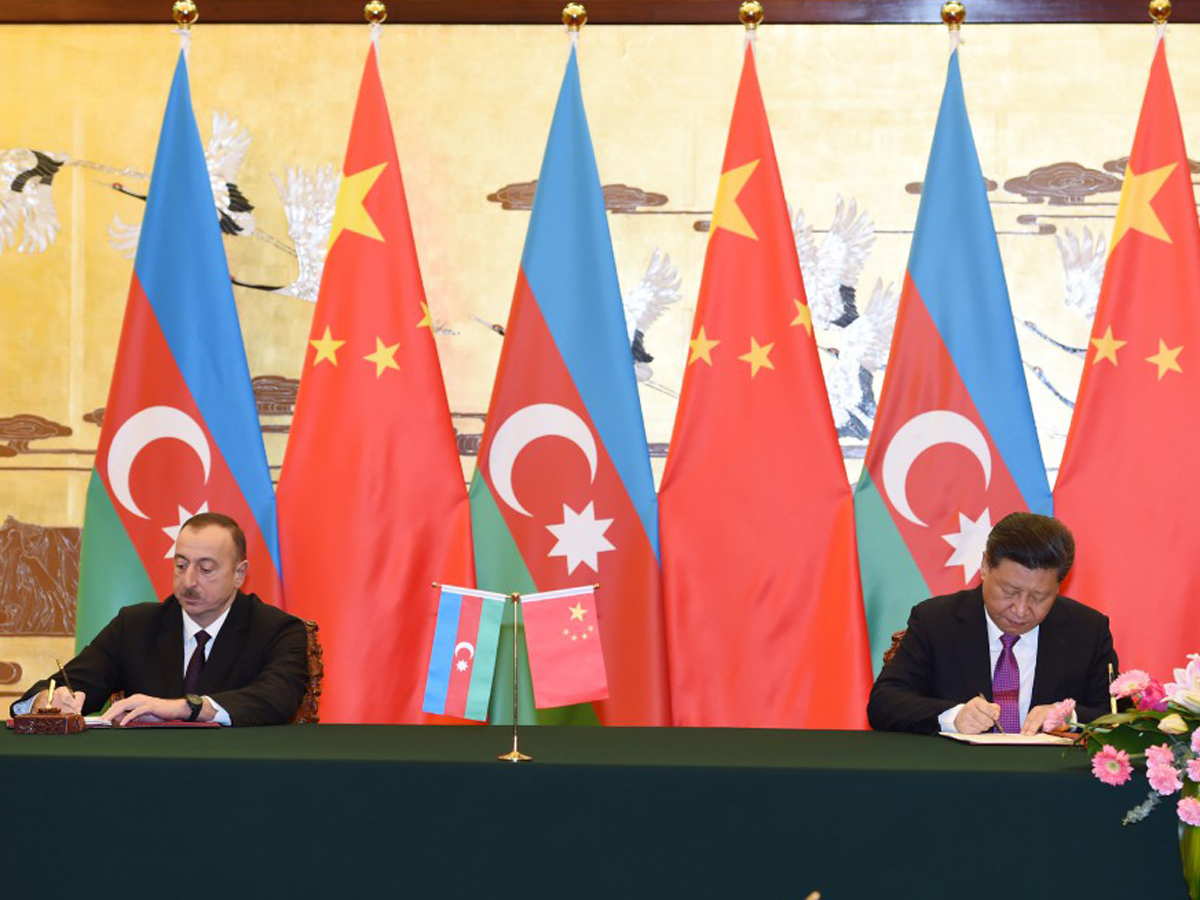 Azərbaycan və Çin 10 sənəd imzaladılar (FOTO)