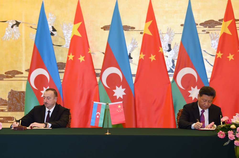 Azərbaycan və Çin 10 sənəd imzaladılar (FOTO)