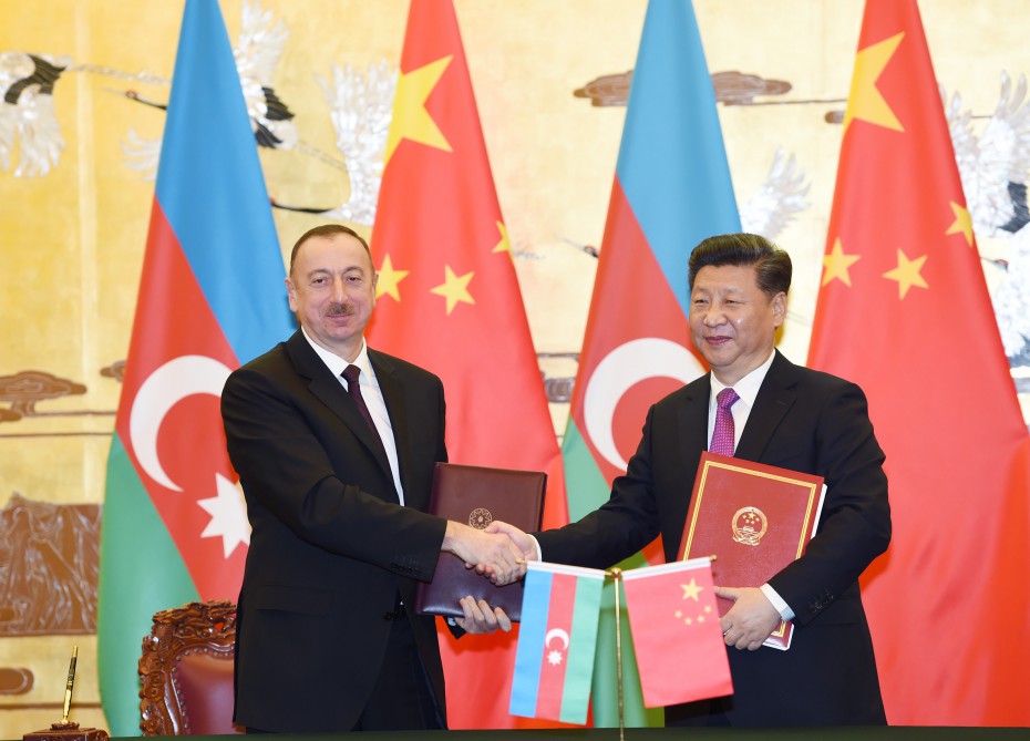 Azərbaycan və Çin 10 sənəd imzaladılar (FOTO)