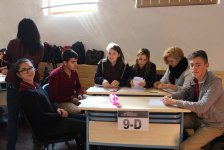 Bakıda məktəblilər arasında Breyn Rinq keçirildi (FOTO)