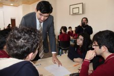 Bakıda məktəblilər arasında Breyn Rinq keçirildi (FOTO)