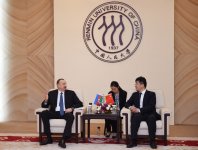 Prezident İlham Əliyev: Neftin qiymətinin aşağı düşməsinə baxmayaraq, ölkəmizdə iqtisadiyyat inkişaf edir (FOTO)
