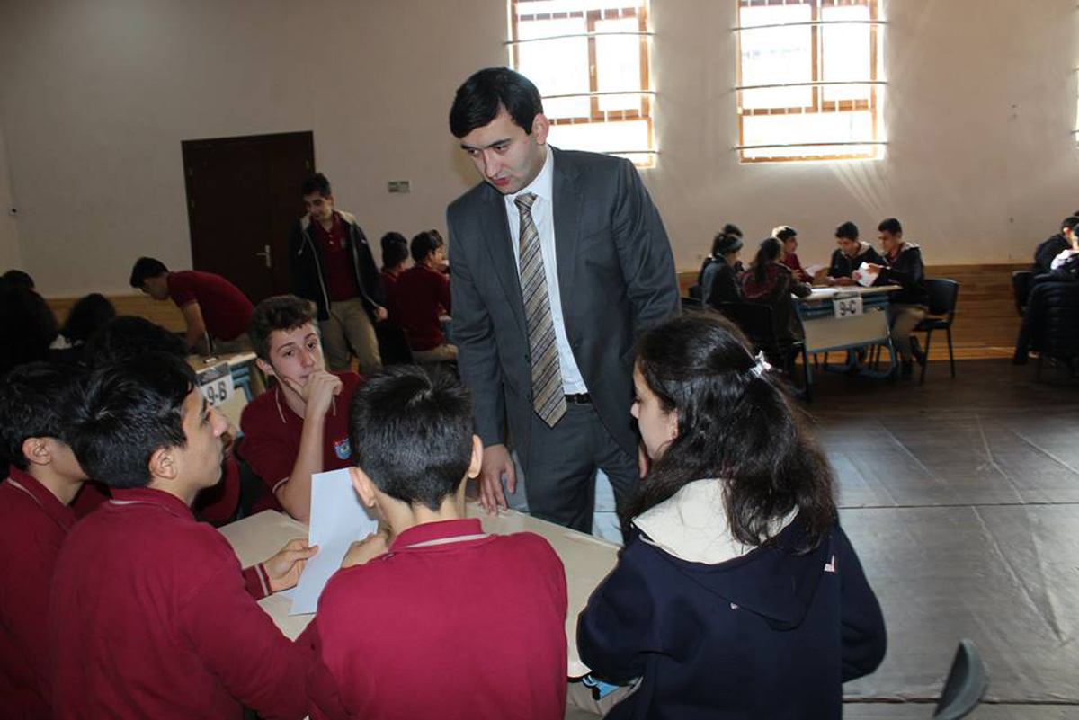 Bakıda məktəblilər arasında Breyn Rinq keçirildi (FOTO)