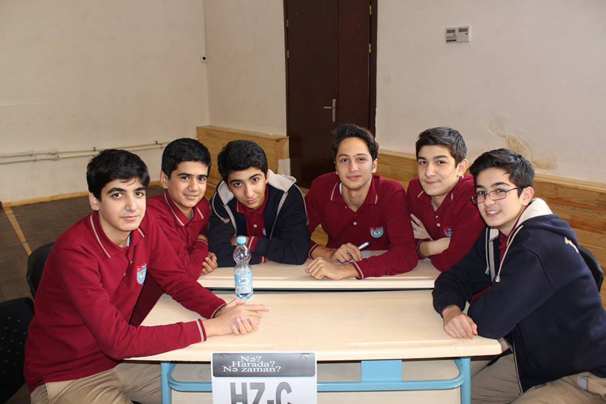 Bakıda məktəblilər arasında Breyn Rinq keçirildi (FOTO)