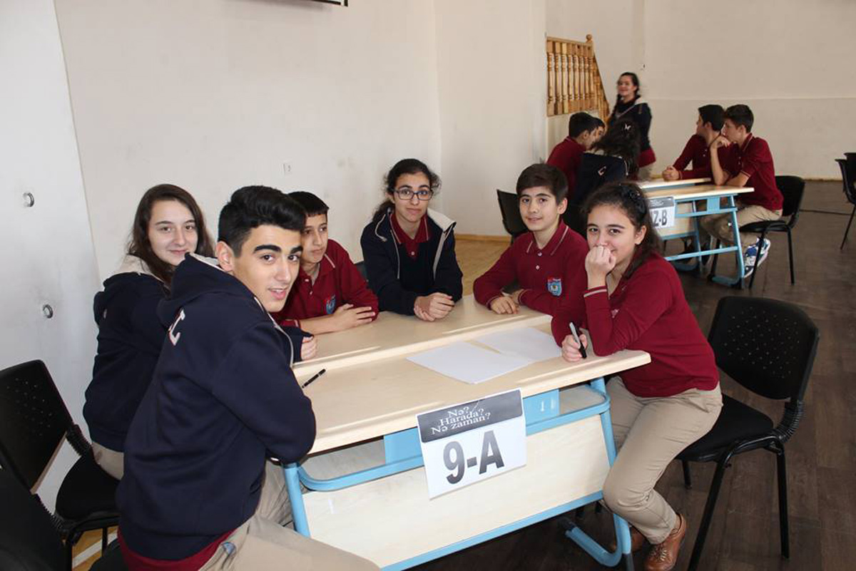 Bakıda məktəblilər arasında Breyn Rinq keçirildi (FOTO)