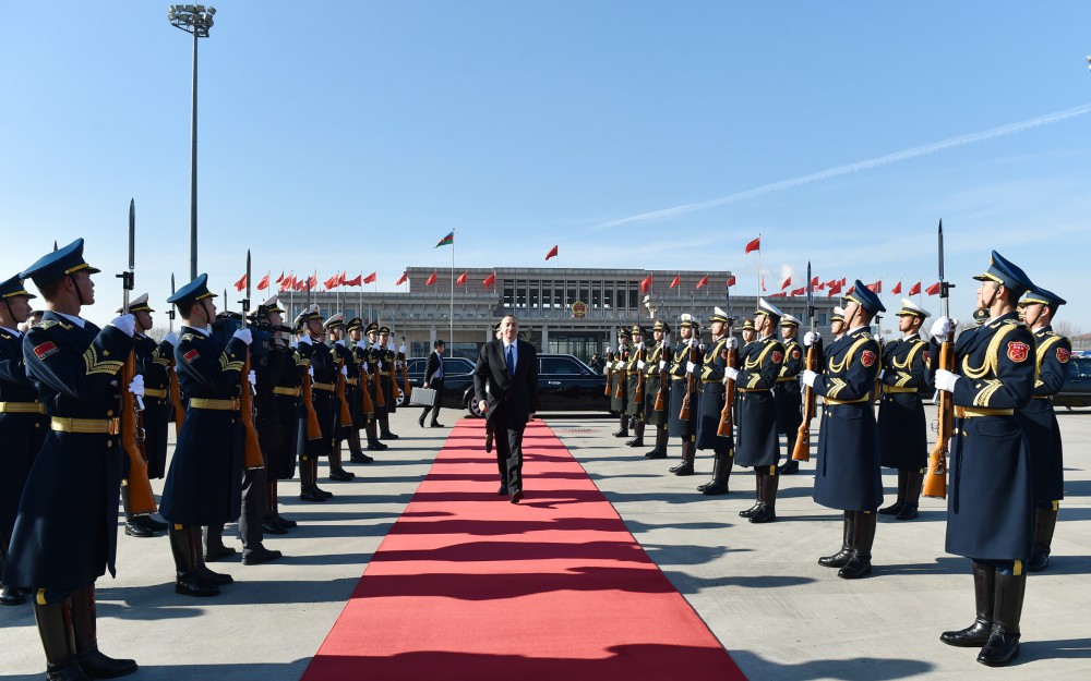 Azərbaycan Prezidenti İlham Əliyevin Çinə dövlət səfəri başa çatıb (FOTO)