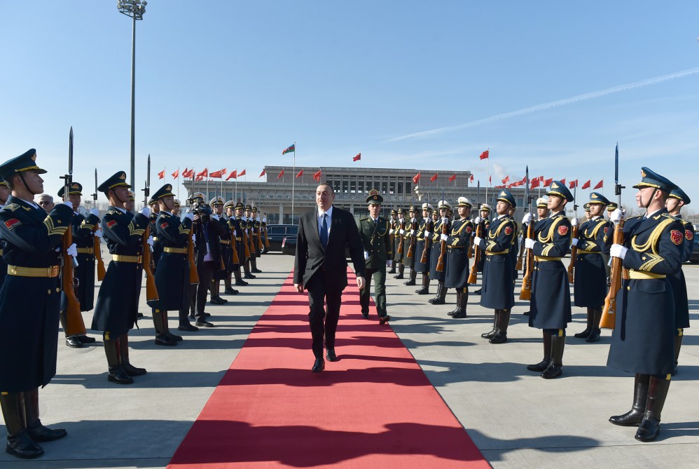 Azərbaycan Prezidenti İlham Əliyevin Çinə dövlət səfəri başa çatıb (FOTO)
