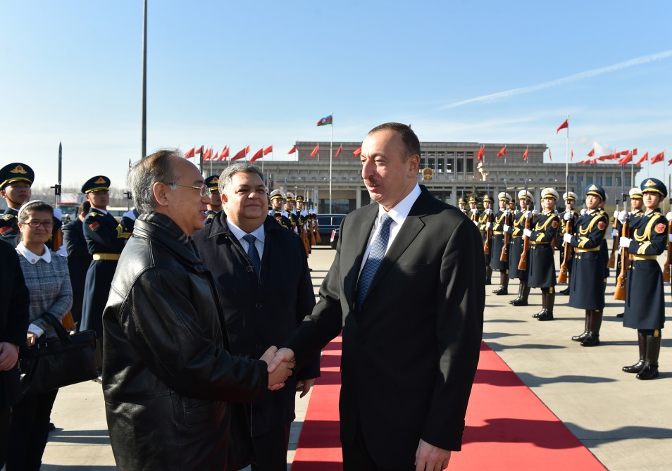Azərbaycan Prezidenti İlham Əliyevin Çinə dövlət səfəri başa çatıb (FOTO)
