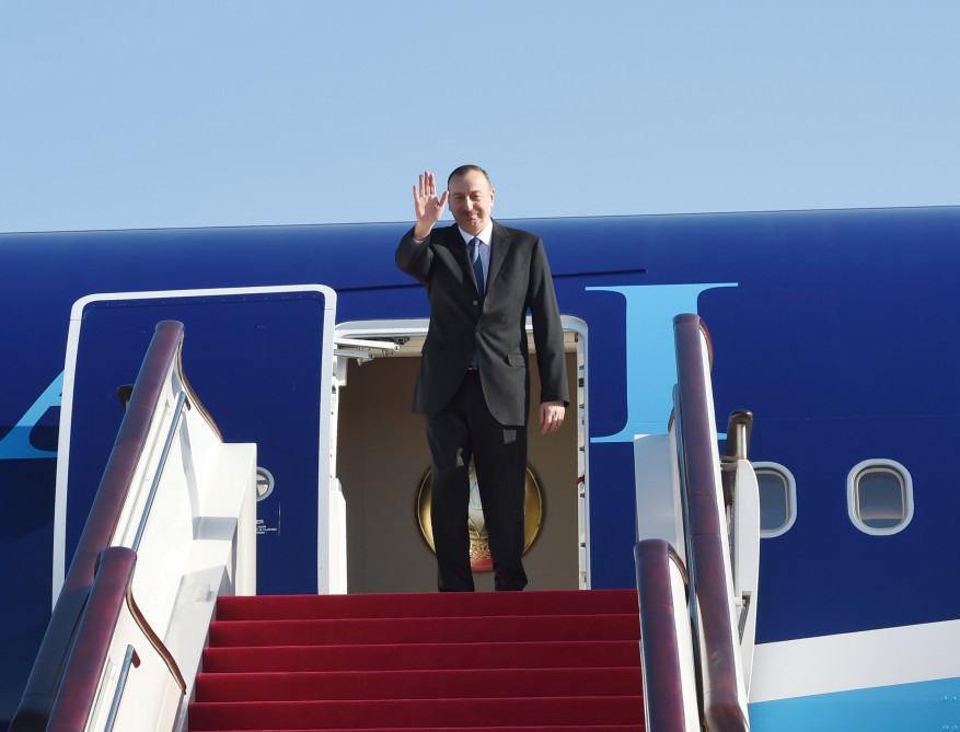 Azərbaycan Prezidenti İlham Əliyevin Çinə dövlət səfəri başa çatıb (FOTO)